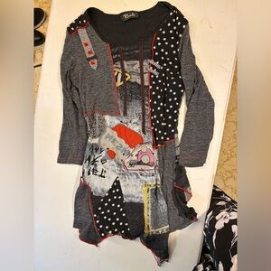 Bali Graphic Shirt Dress